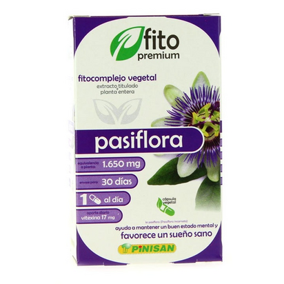 Pinisan Pasiflora Fitopremium 30 Cápsulas